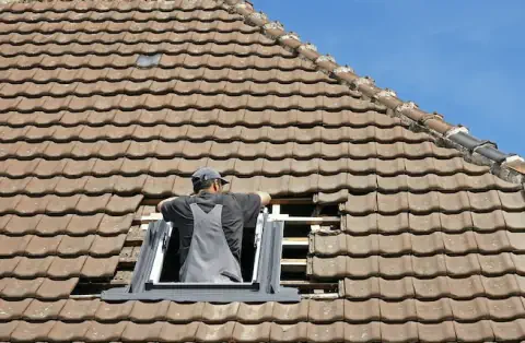Pose de velux - Cerny